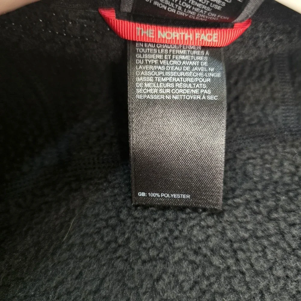 The North Face Men's XL Black Fleece Vest Fall A7R3 Full Zip Outdoor Hiking